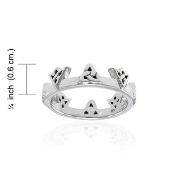 Triquetra Crown Ring TRI1355 - Jewelry
